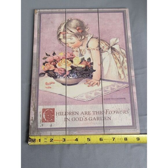 Children are the Flowers in God's Garden  9X12 Wall Decor #A17 - Picture 4 of 4